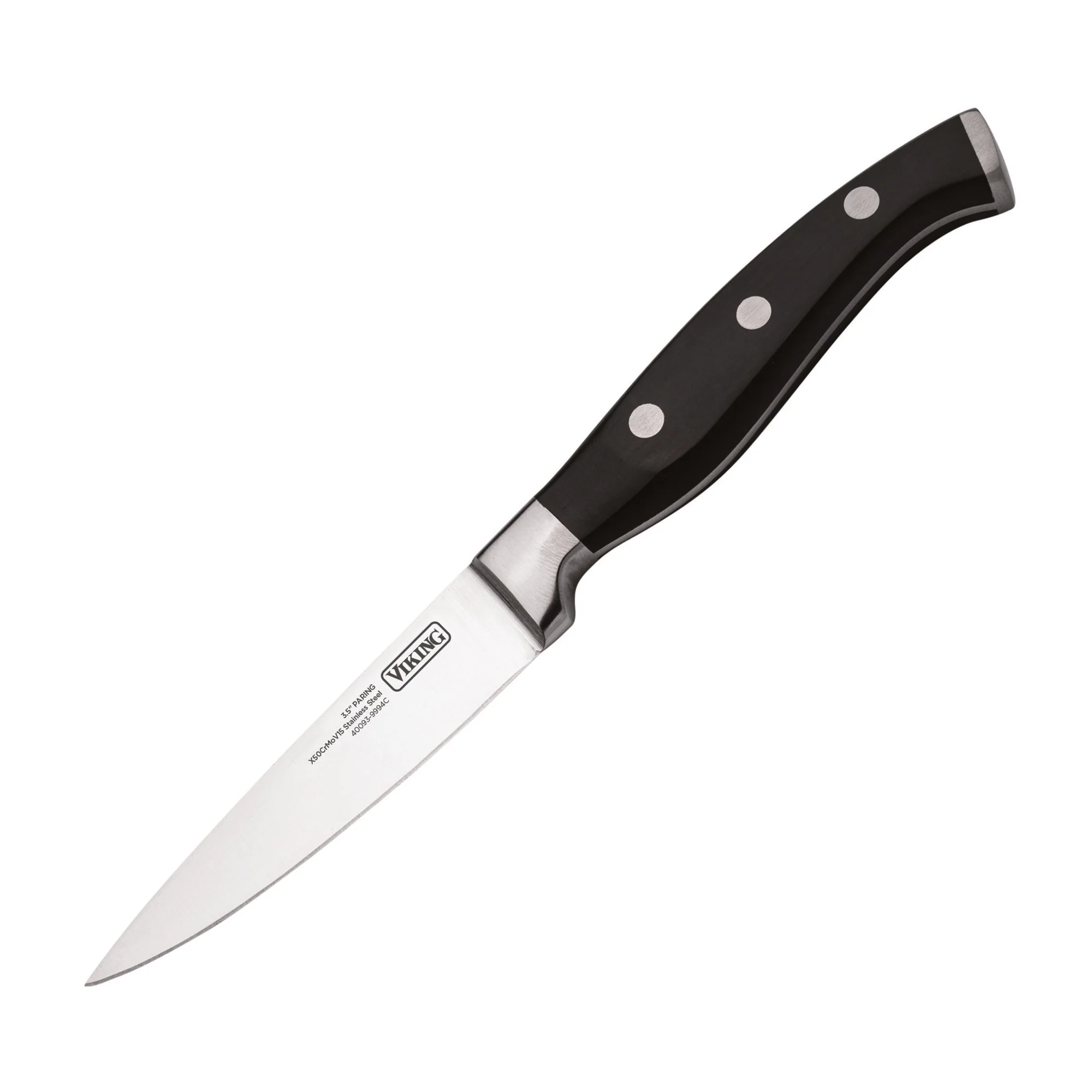 Viking 14-Piece X50CrMoV15 Steel Cutlery Set with Black Block - Image 10