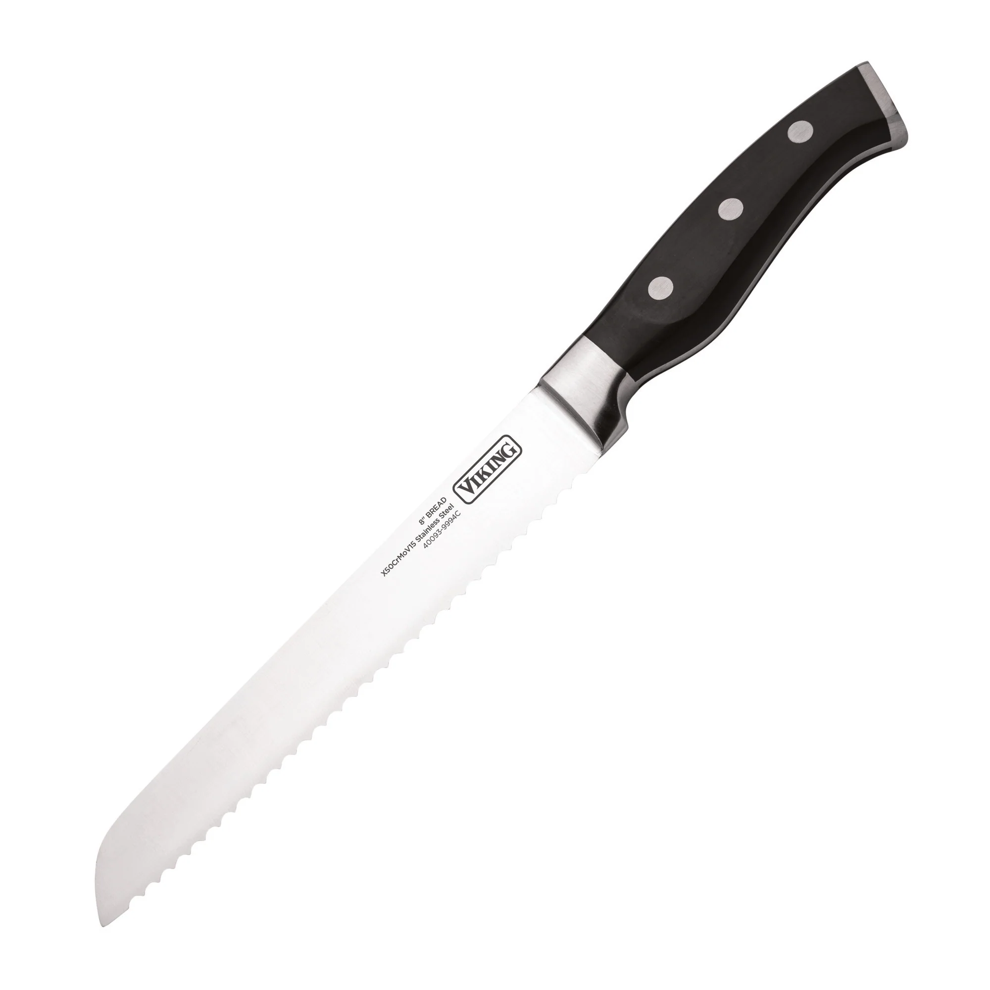 Viking 14-Piece X50CrMoV15 Steel Cutlery Set with Black Block - Image 6