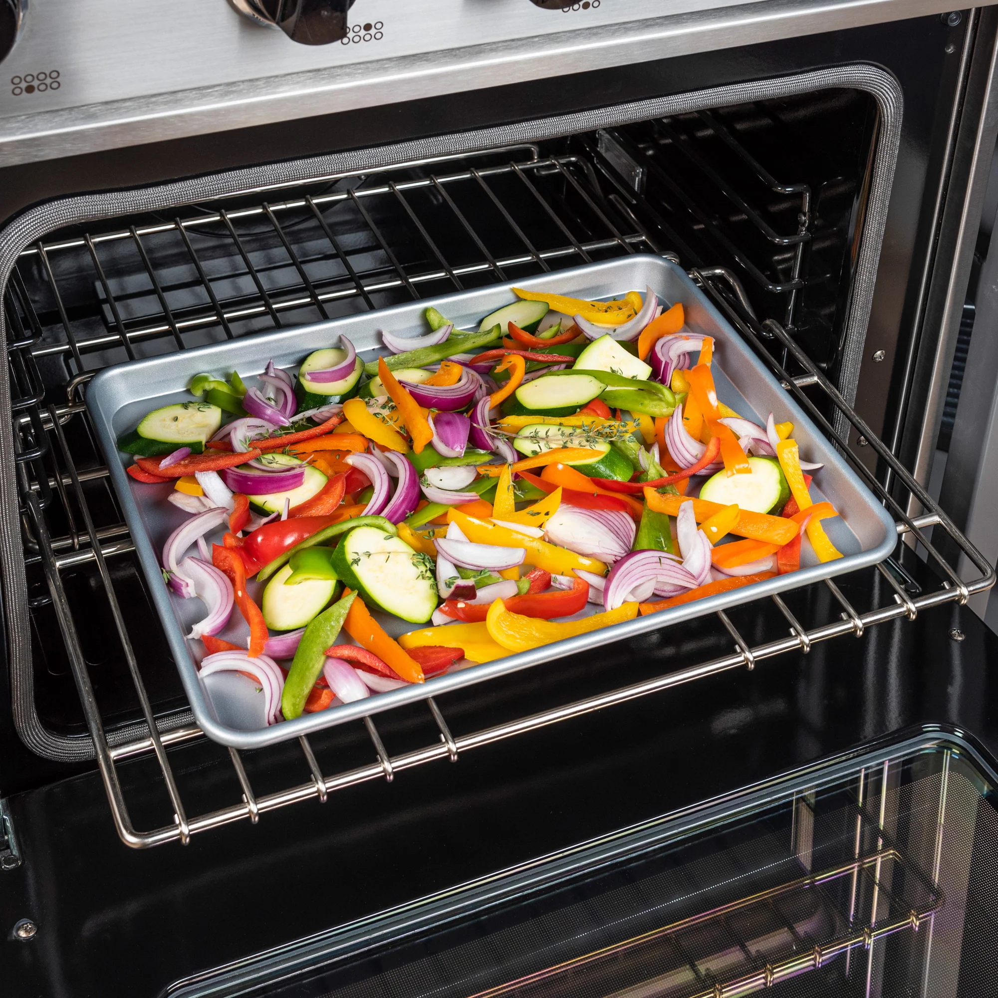 Viking 2-Piece Nonstick Aluminized Steel Baking Sheet Set - Image 8