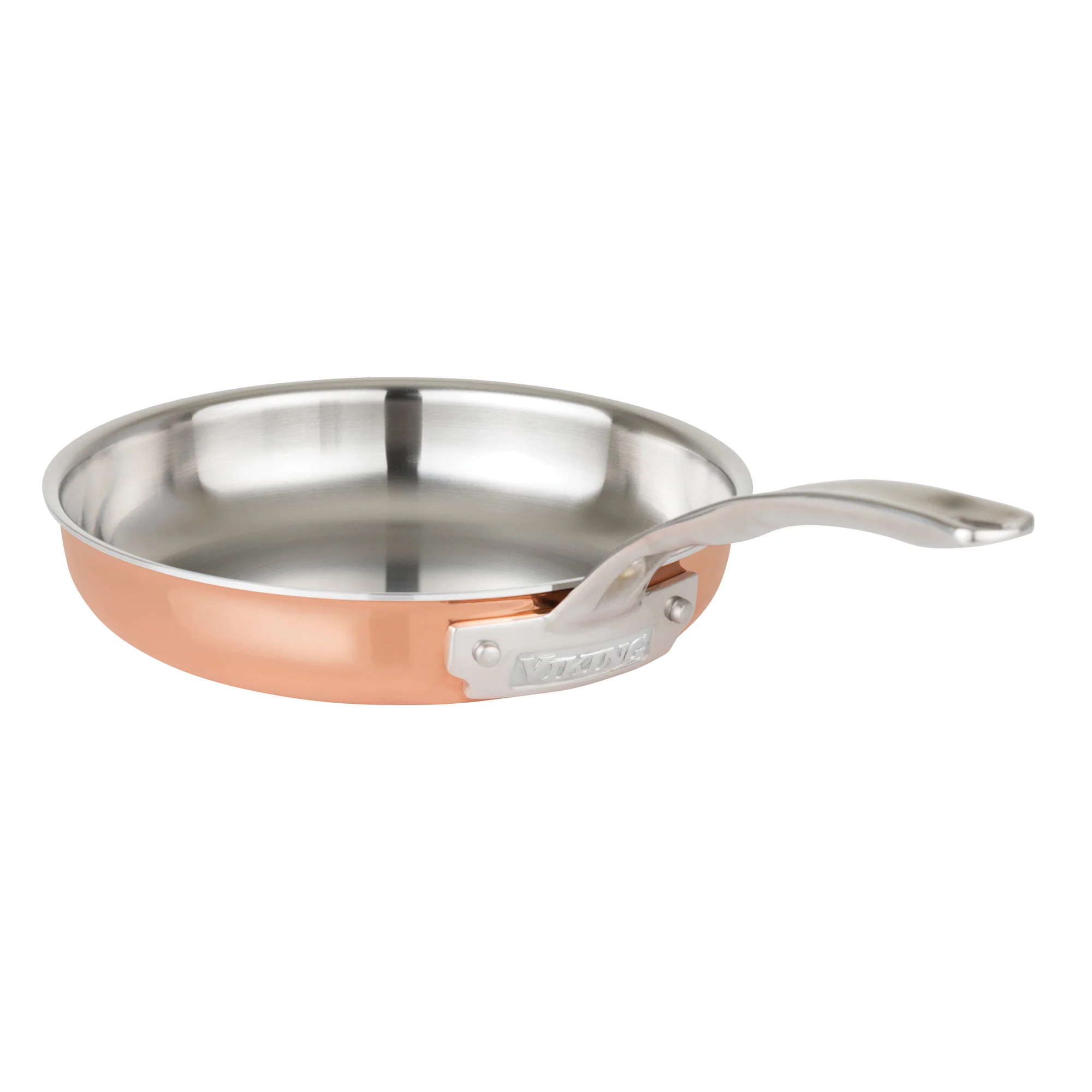 Viking 3-Ply Copper Clad 13-Piece Cookware Set with Glass Lids - Image 11