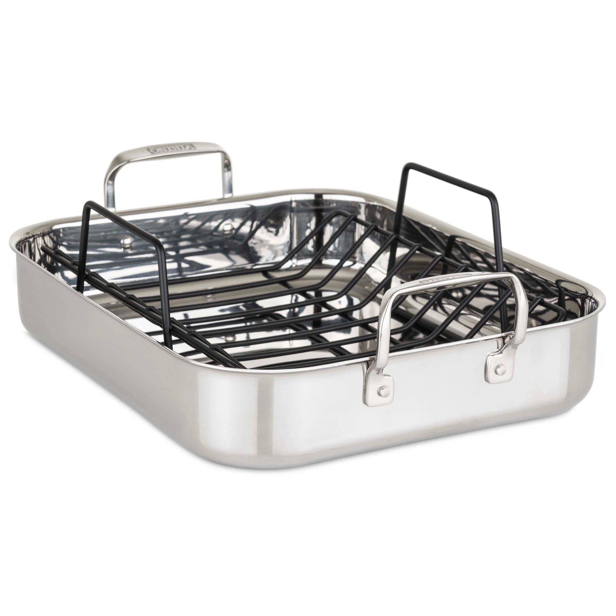 Viking 3-Ply Stainless Steel Roaster with Rack and Bonus Digital Thermometer - Image 5