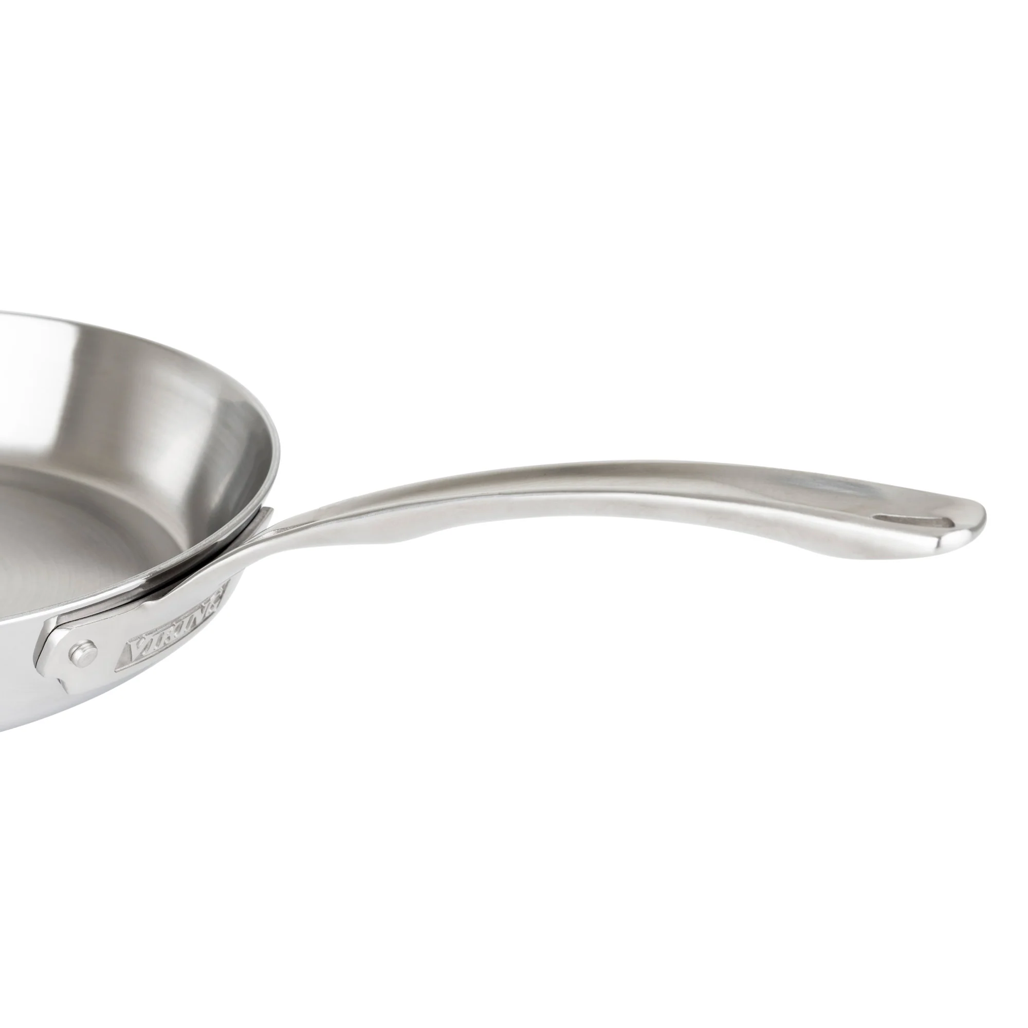 Viking Contemporary 3-Ply Stainless Steel 10-Inch Fry Pan - Image 3