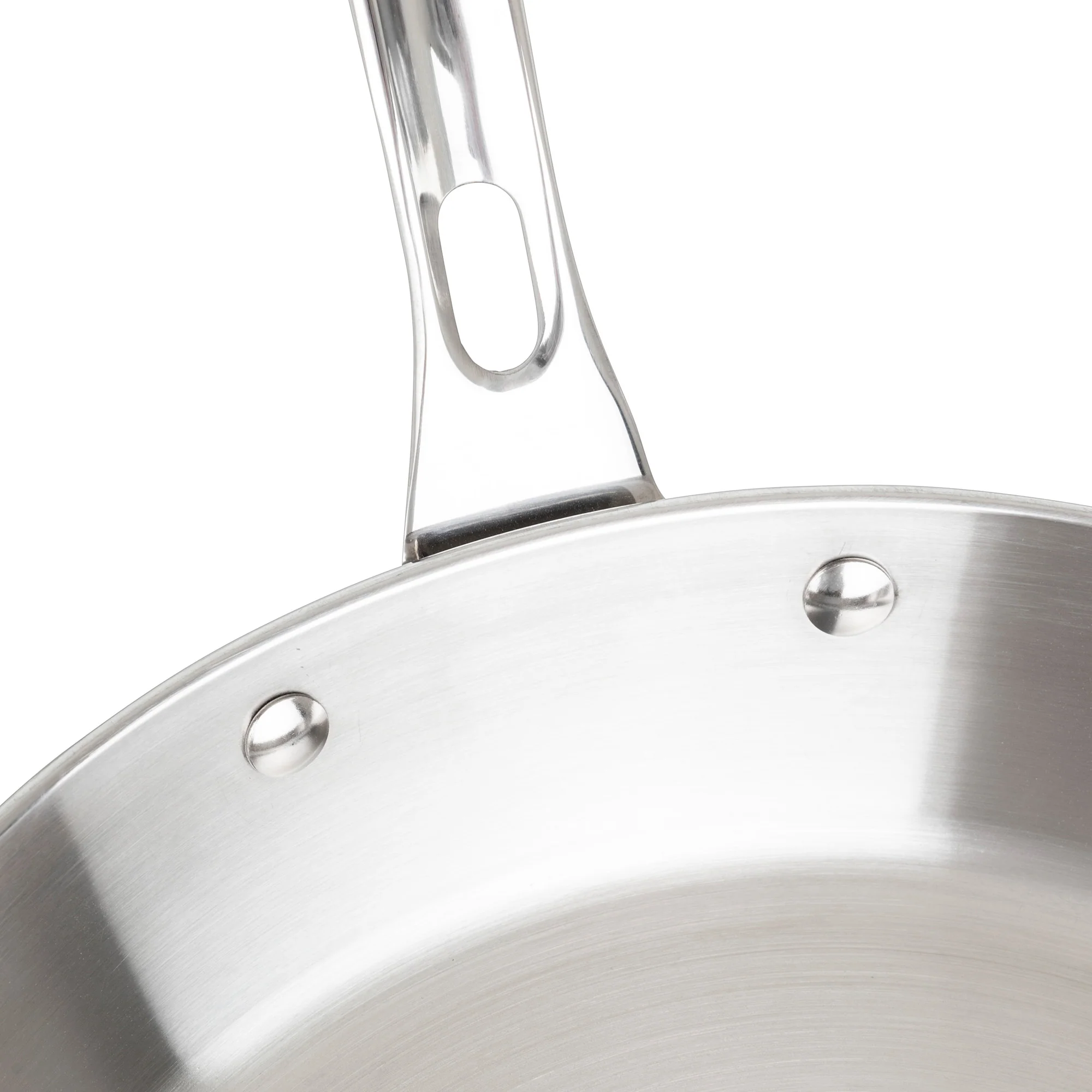 Viking Contemporary 3-Ply Stainless Steel 12-Inch Fry Pan - Image 5