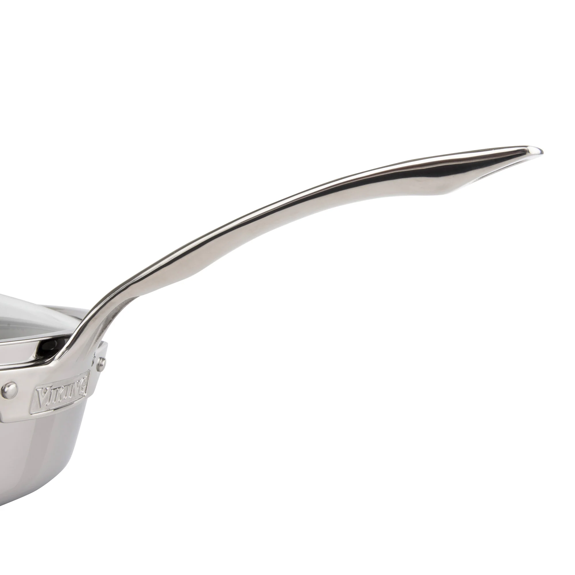 Viking Contemporary 3-Ply Stainless Steel 12-Piece Cookware Set with Glass Lids - Image 13