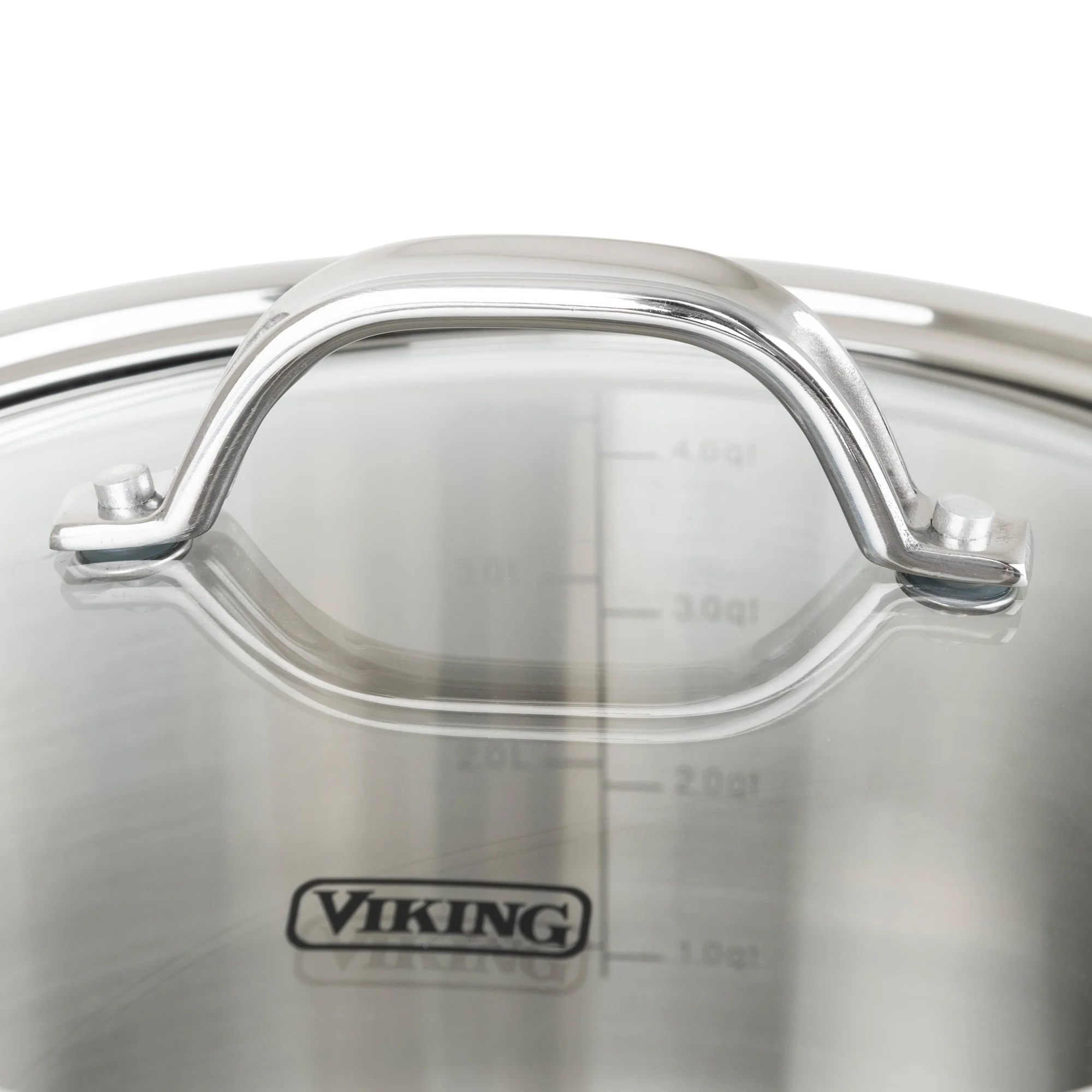 Viking Contemporary 3-Ply 5.2-Quart Dutch Oven with Glass Lid - Image 4