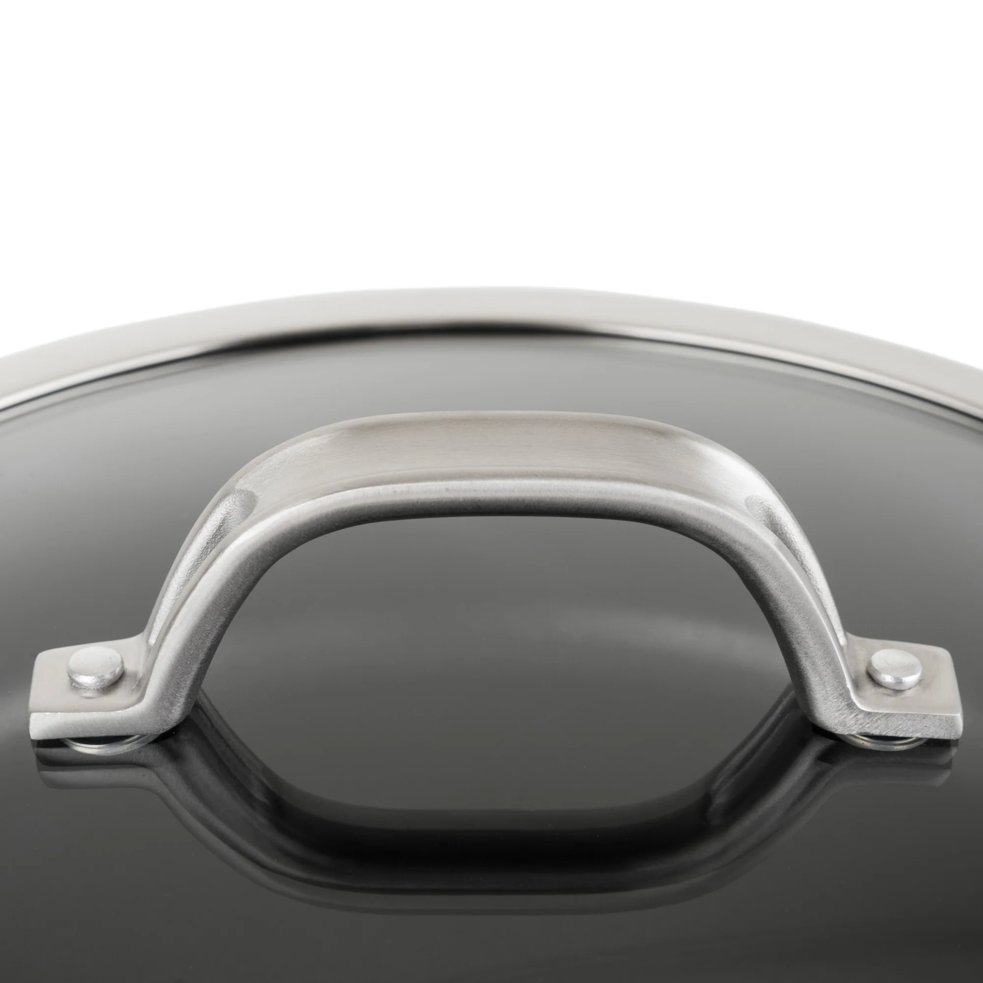 Viking Hard Anodized Nonstick 1-Quart Sauce Pan with Glass Lid - Image 4