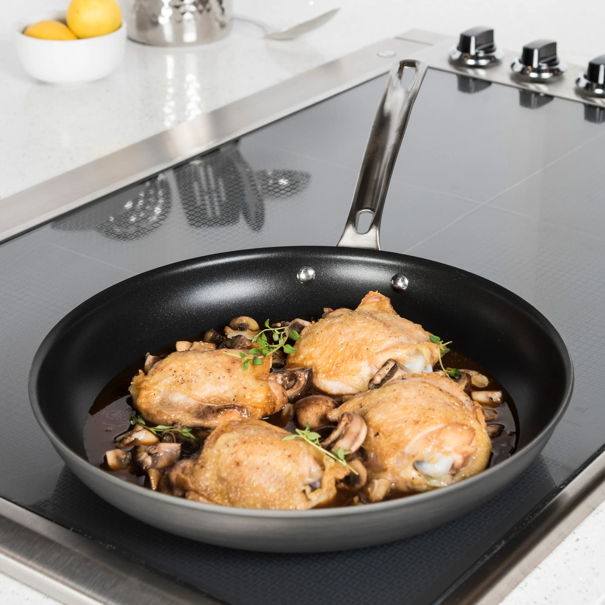 Viking Hard Anodized Nonstick 2-Piece, 10 & 12 inch Fry Pan Set - Image 6