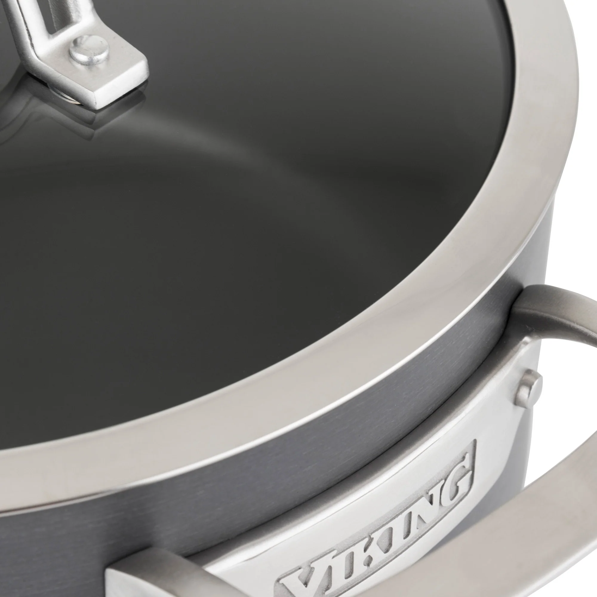 Viking Hard Anodized Nonstick 8-Quart Stock Pot with Glass Lid - Image 7