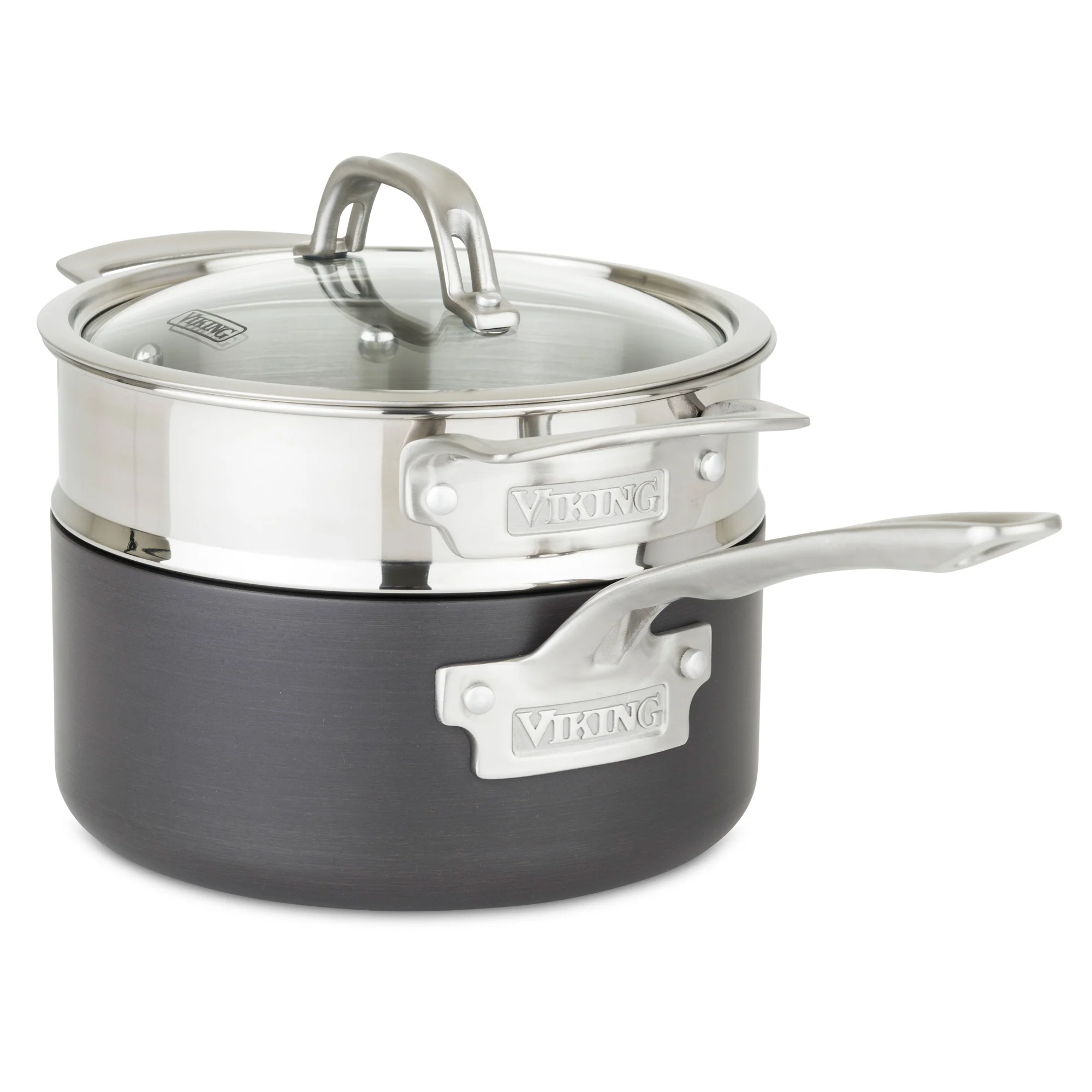 Viking Stainless Steel Universal Steamer Insert and Colander - Image 3